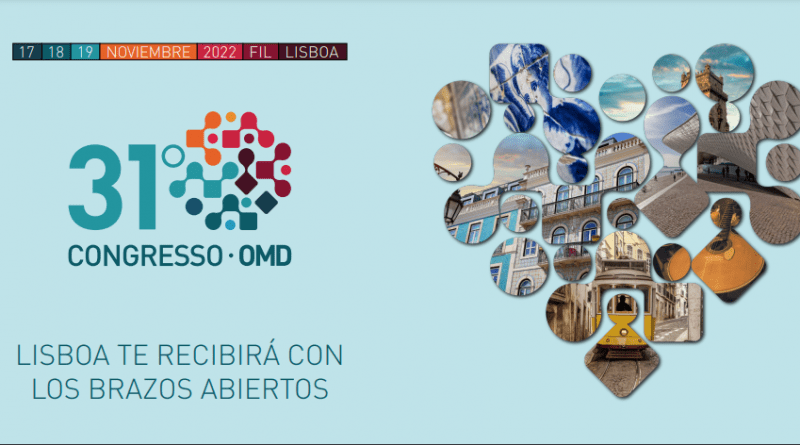 31 CONGRESO OMD se celebrará en Lisboa del 17 al 19 de noviembre .