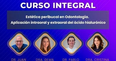 IV Curso integral Estética peribucal en Odontología. Aplicación intraoral y extraoral del ácido hialurónico